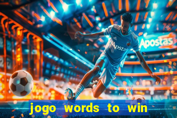 jogo words to win paga mesmo